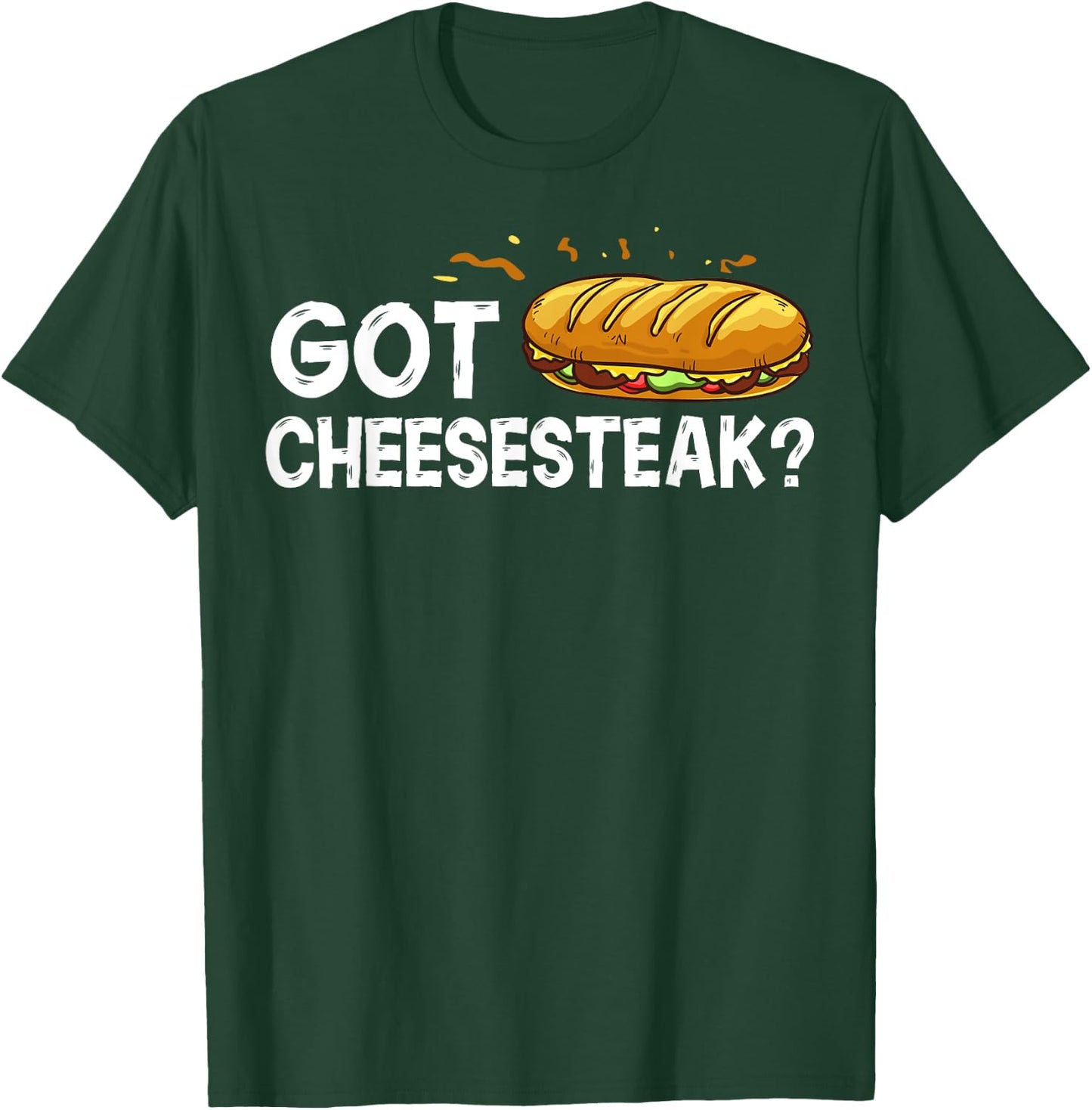 Philly Cheesesteak Gift Philadelphia Sandwich T-Shirt - T-Shirt | Forest