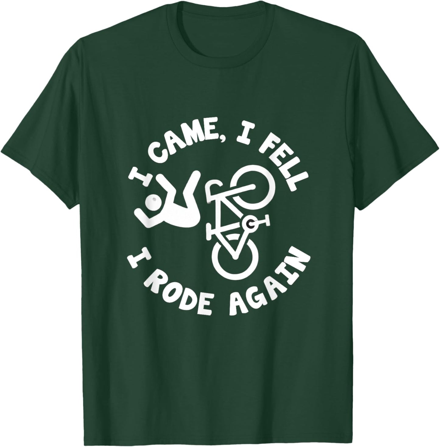 Bike Accident Get Well Bicycle Crash Survivor Recovery T-Shirt - T-Shirt | Forest