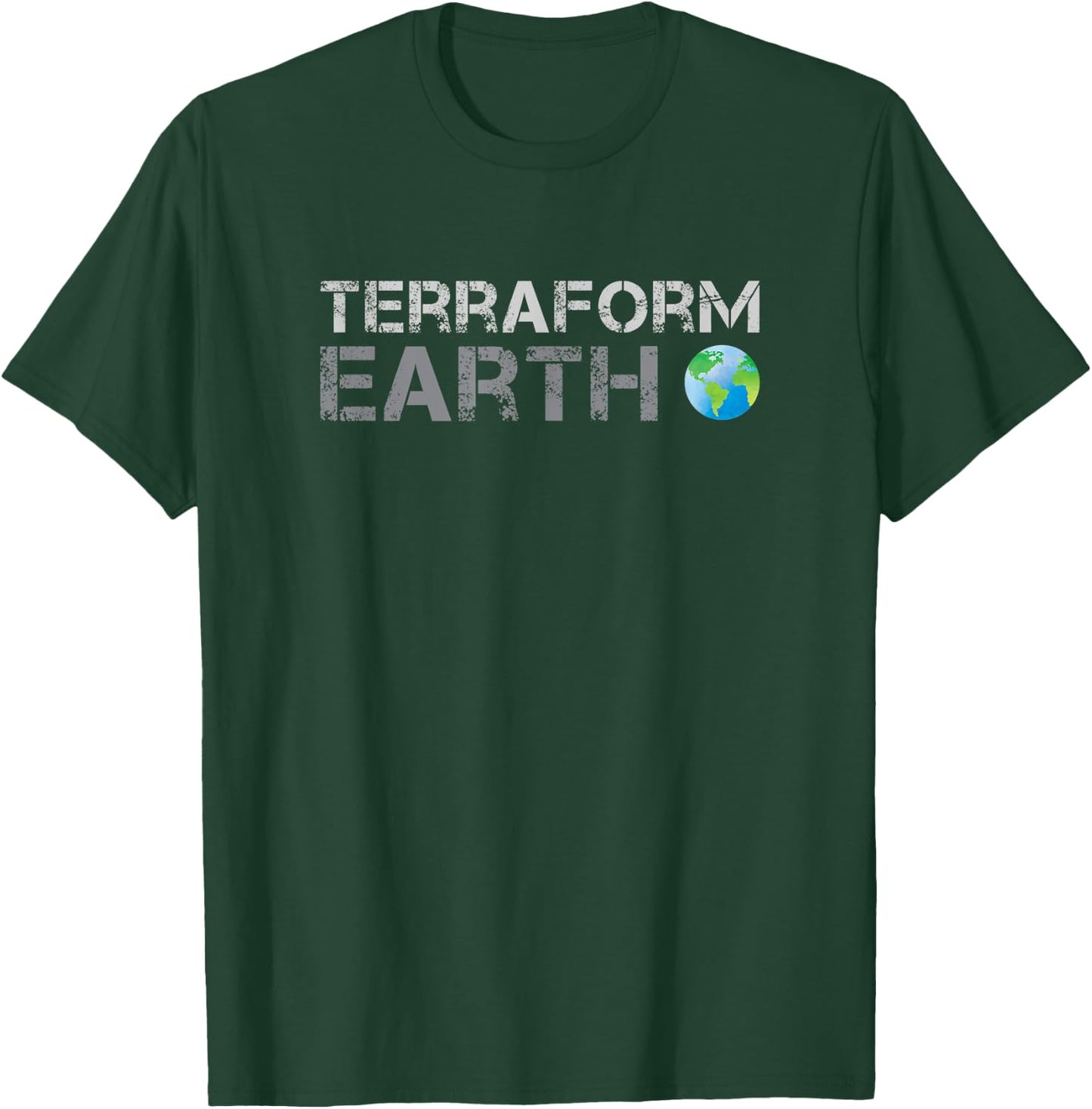 Terraform Earth T-Shirt - T-Shirt | Forest