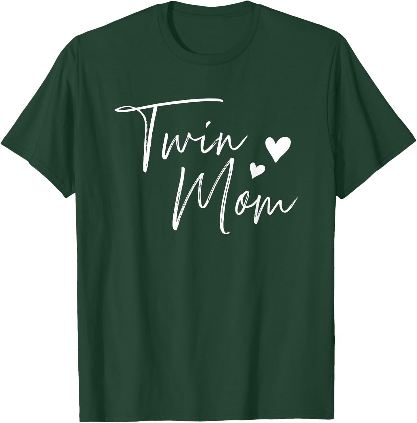 Twin Mom Hearts T-Shirt - T-Shirt | Forest