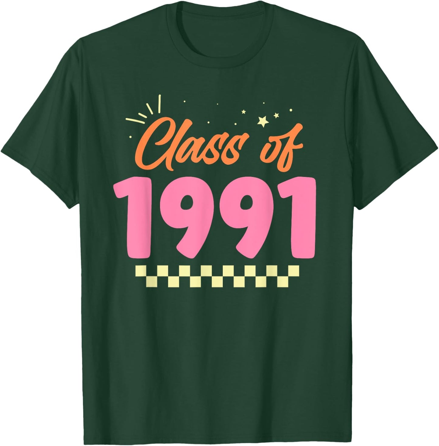 Class Of 1991 Meetup Graduation School Reunion T-Shirt - T-Shirt | Forest