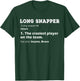 Cool Long Snapper Position Playing Football Team Player Gift T-Shirt - T-Shirt | Forest