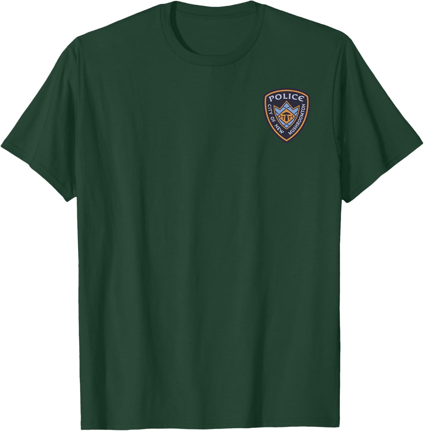 Disney Pixar Onward City Of New Mushroomton Police T-Shirt - T-Shirt | Forest