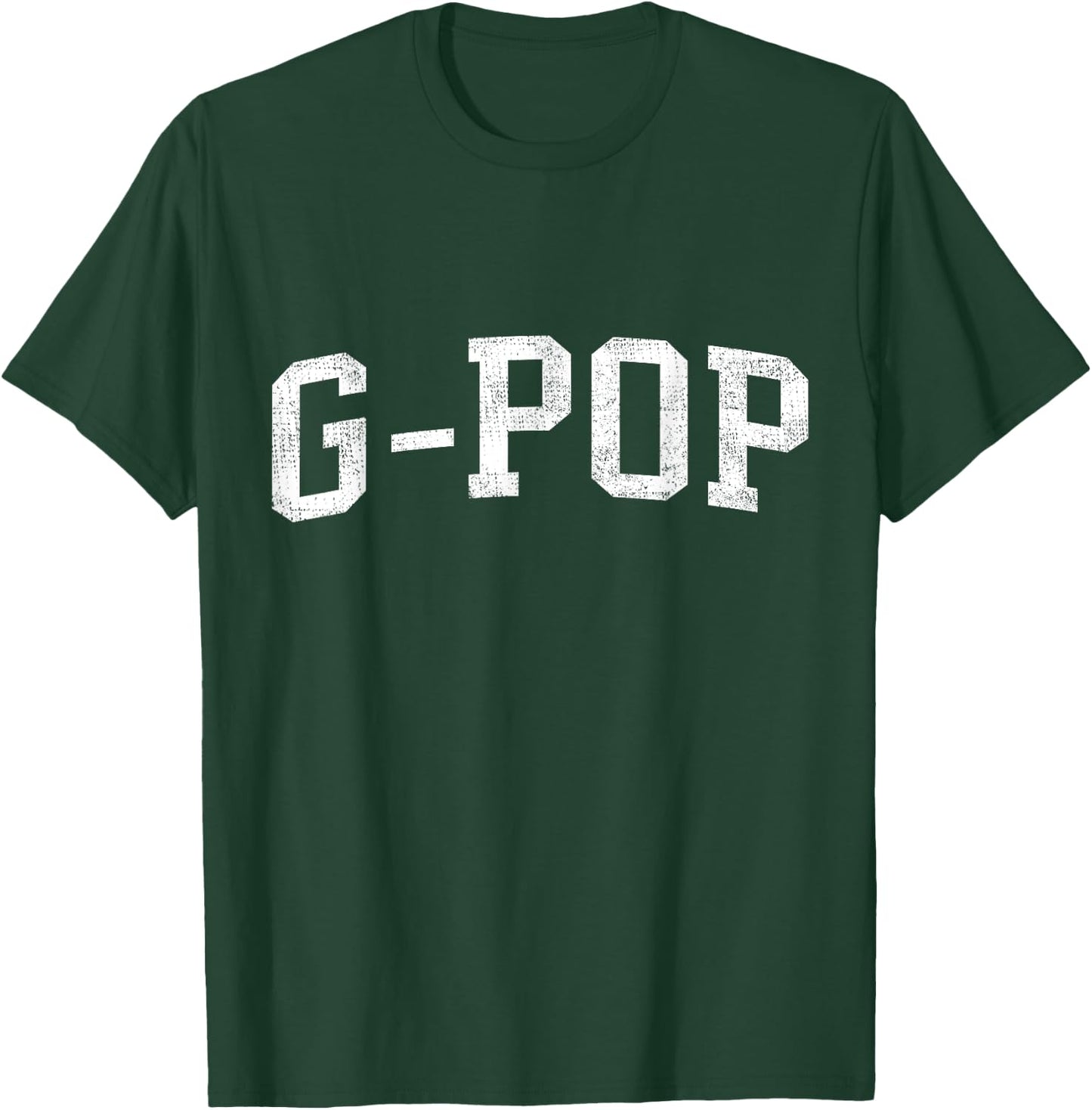 G-Pop Classic Bold Font G-Pop Birthday Gift , Small, Black T-Shirt - T-Shirt | Forest