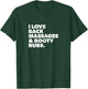 Humorous I Love Back Massages and Booty Rubs T-Shirt - T-Shirt | Forest