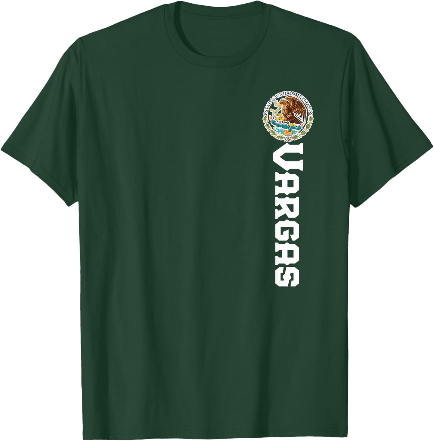 Vargas Last Name, Mexican Shirt , Women, And Kids T-Shirt - T-Shirt | Forest