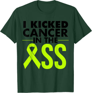 Lymphoma Cancer Survivor Gift Funny Non Hodgkin's Awareness T-Shirt - T-Shirt | Forest