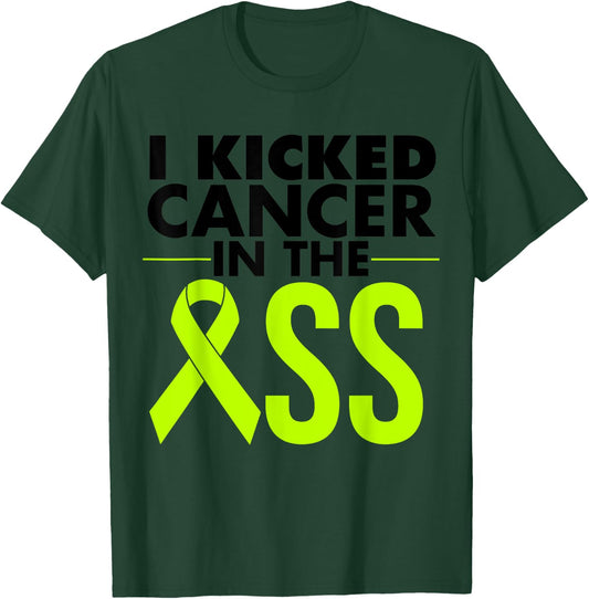 Lymphoma Cancer Survivor Gift Funny Non Hodgkin's Awareness T-Shirt - T-Shirt | Forest