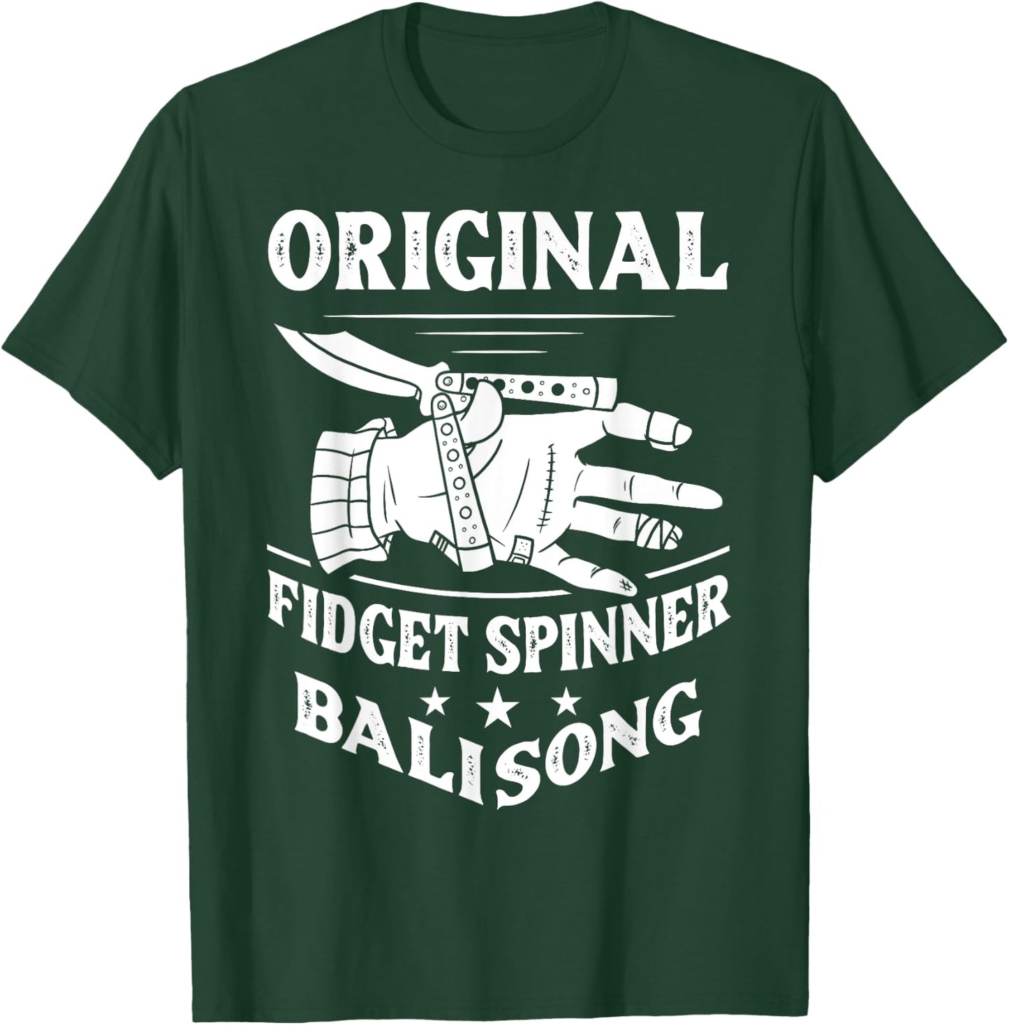 Balisong Flipping Gift Butterfly Knife Training T-Shirt - T-Shirt | Forest