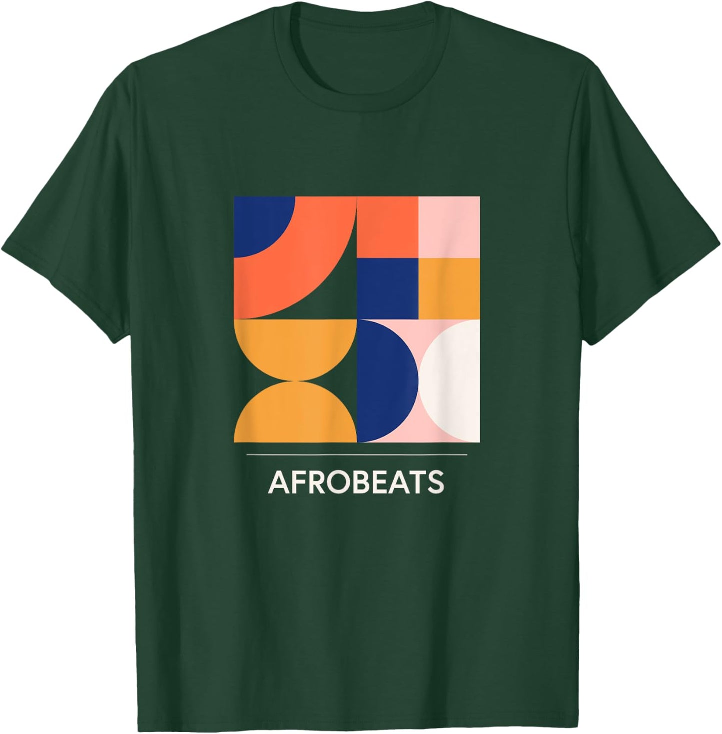 Retro Afrobeats 90s Jazz - Minimal T-Shirt - T-Shirt | Forest