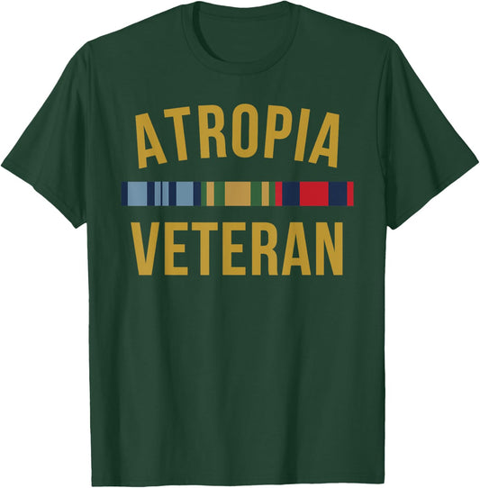 Atropia Veteran Flag T-Shirt - T-Shirt | Forest