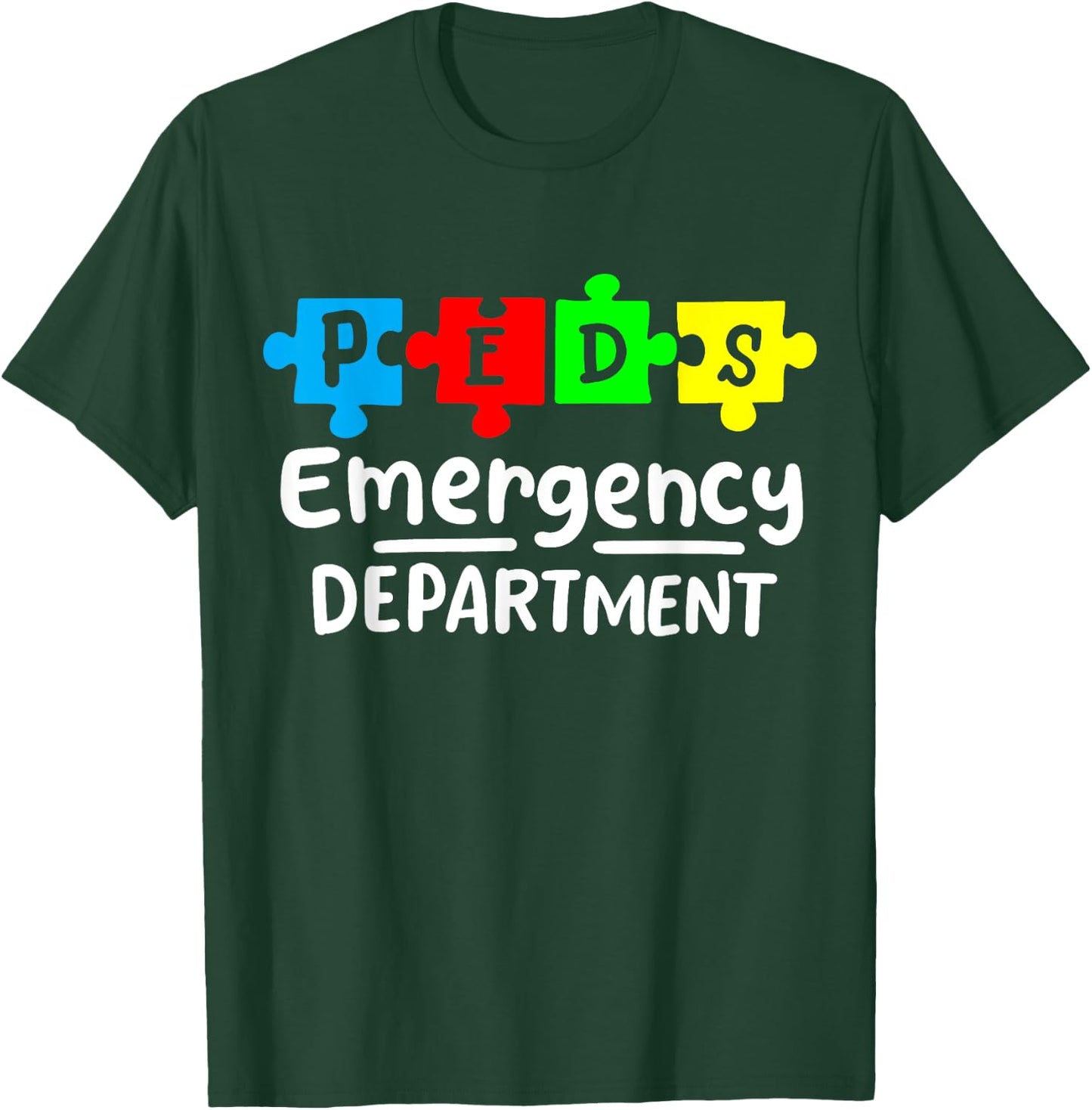 Pediatric Nurse Pediatrics Emergency Department T-Shirt - T-Shirt | Forest