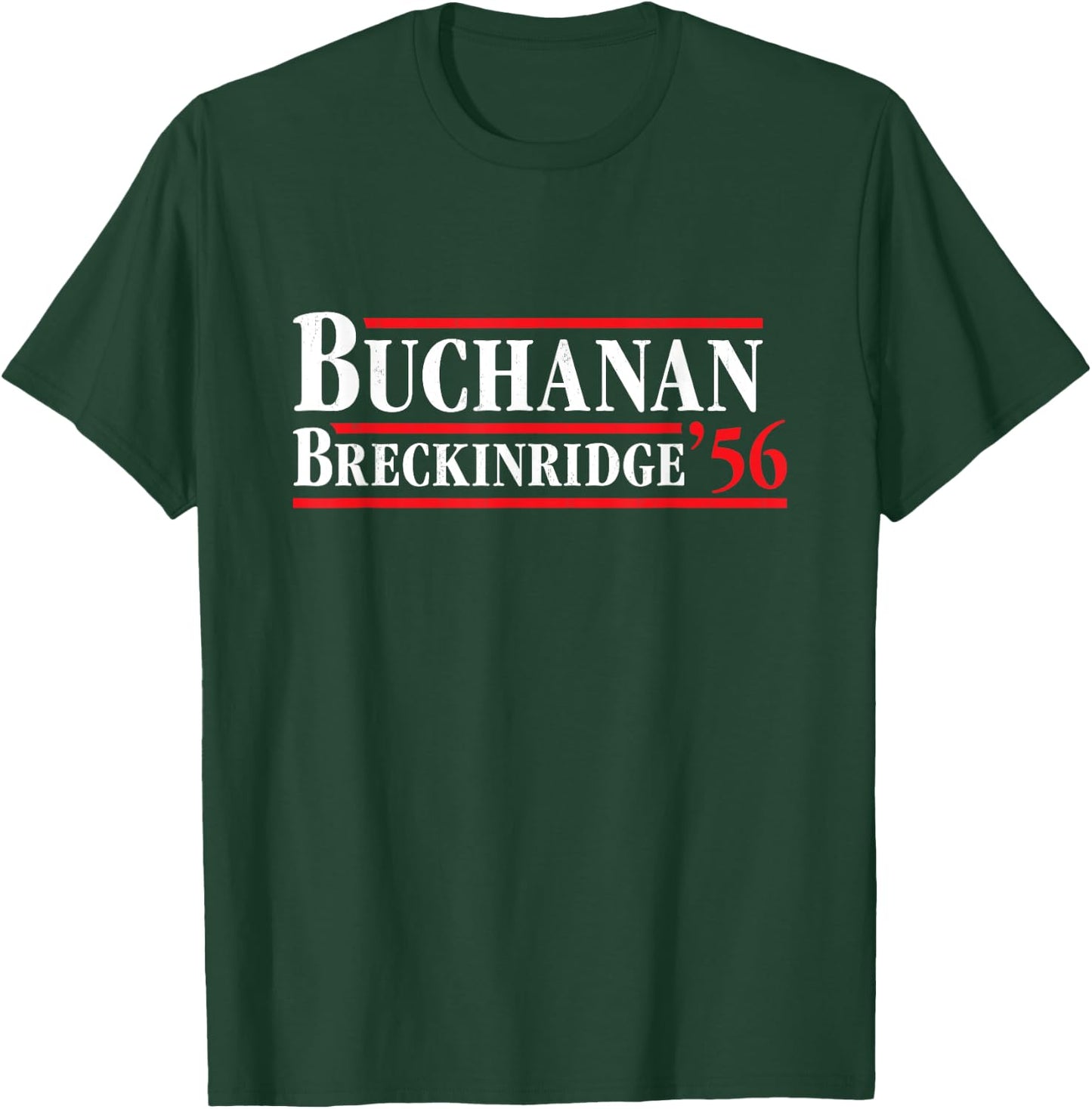 President James Buchanan 1856 - Retro 4th of July Men T-Shirt - T-Shirt | Forest