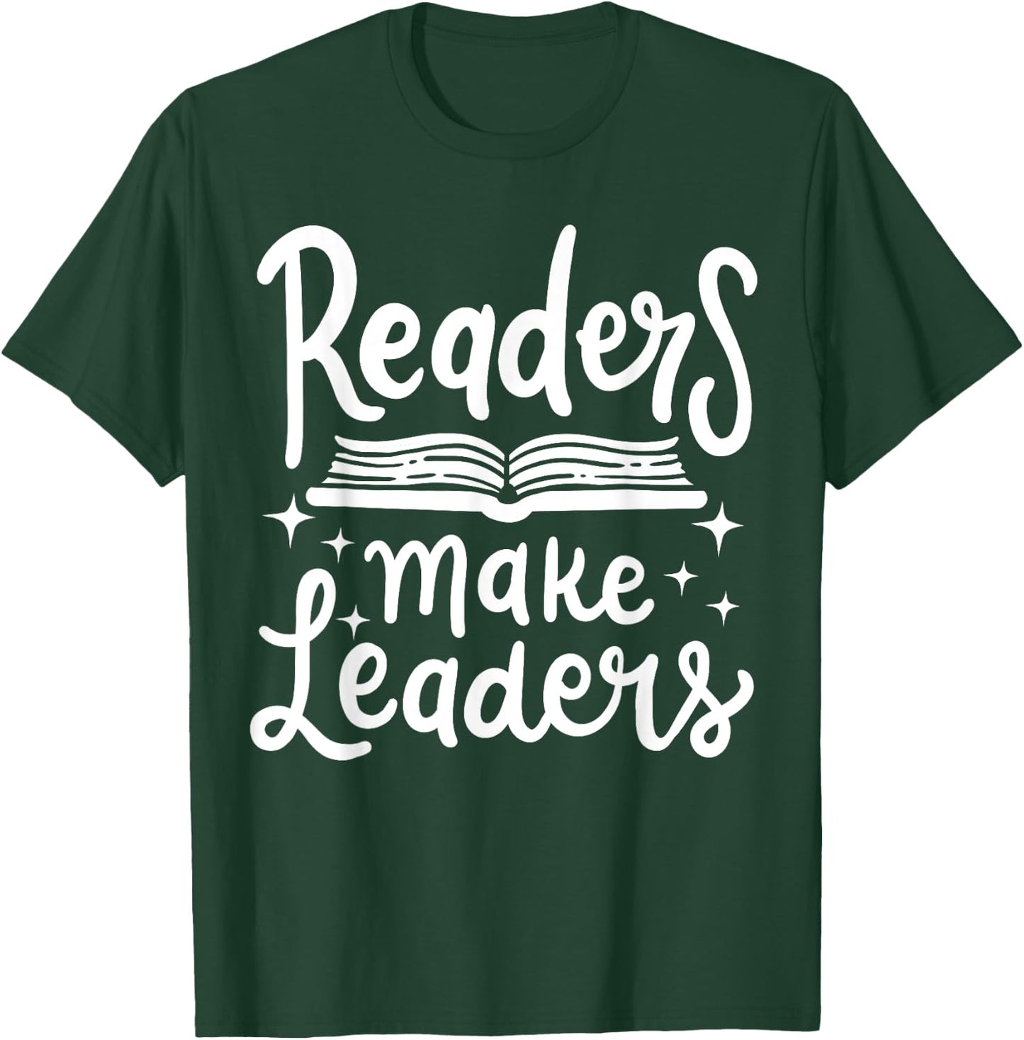 Book Reading Teacher Librarian Reader Men Women Girls Kids T-Shirt - T-Shirt | Forest
