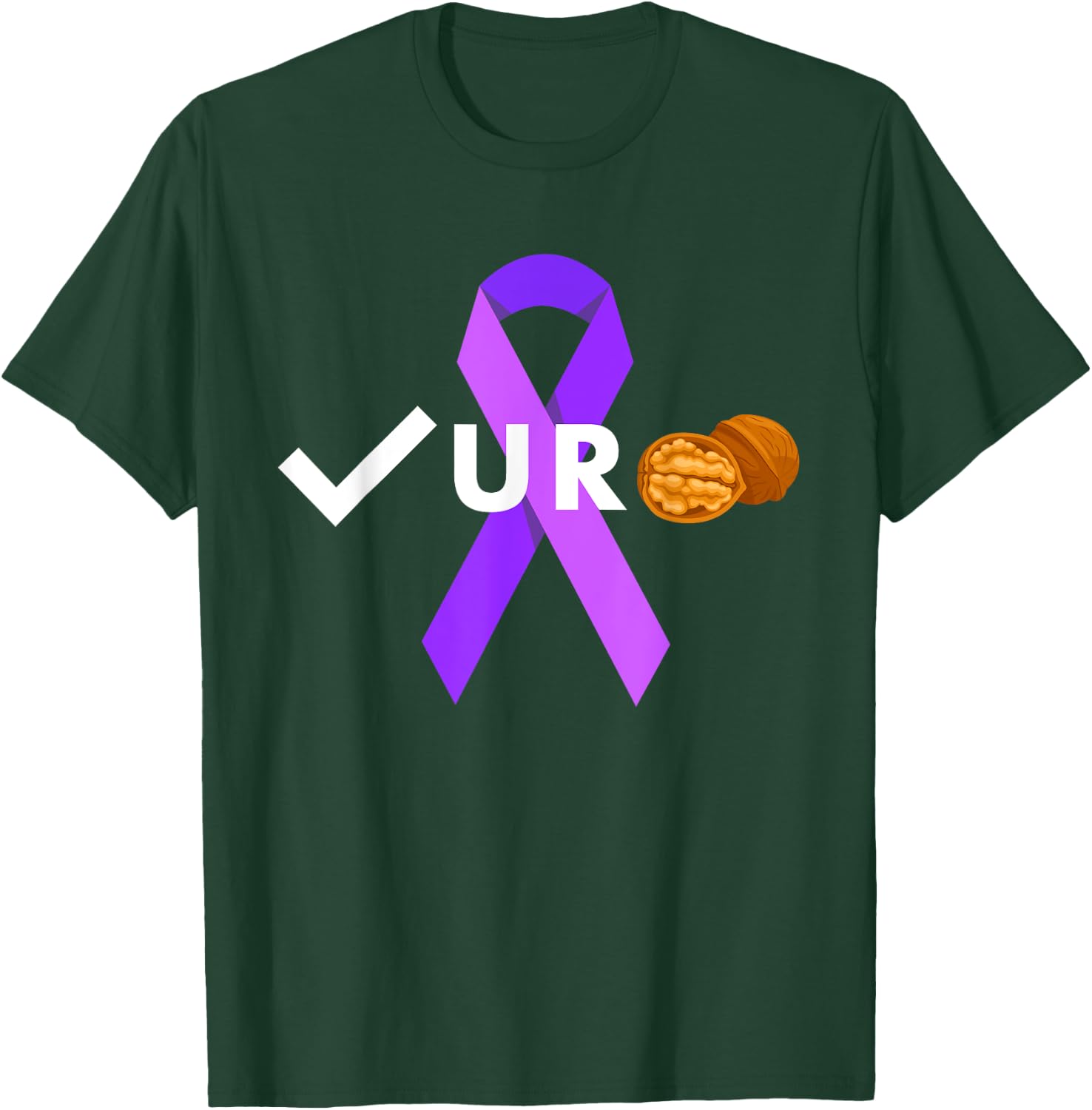 Check your Nuts Check your Balls Testicular Cancer Awareness T-Shirt - T-Shirt | Forest
