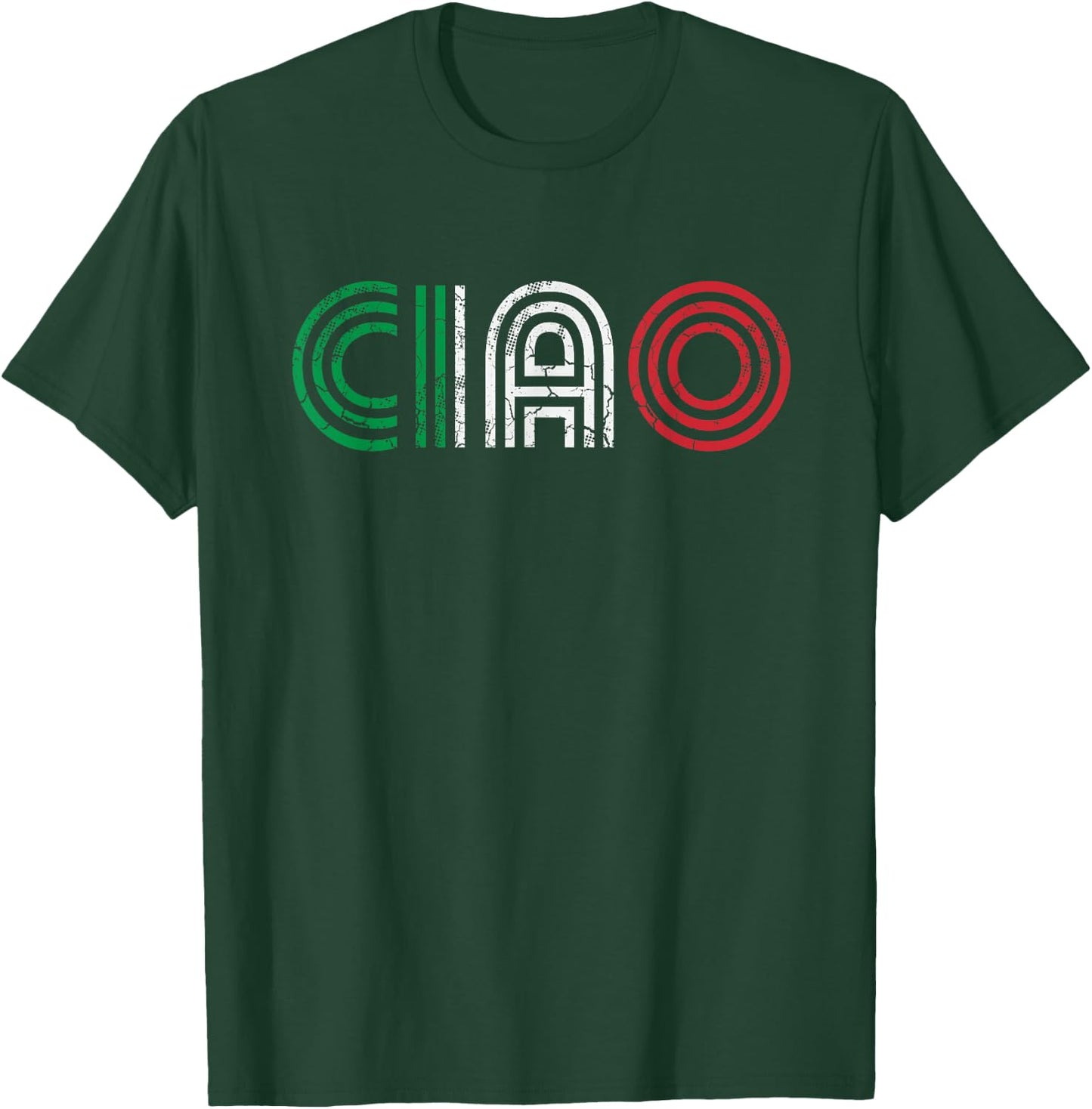 Ciao Italian Italia Italy Italiano Retro Hello Family T-Shirt - T-Shirt | Forest