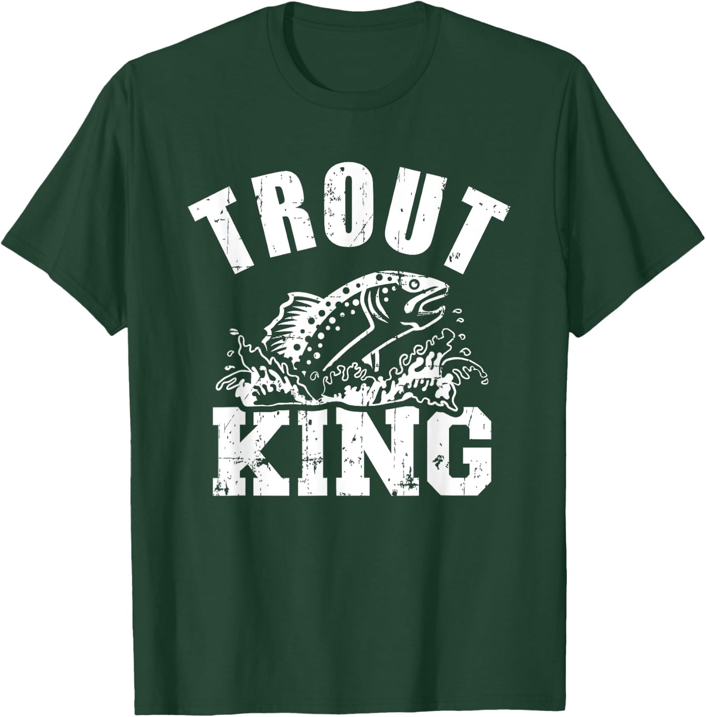 Trout king T-Shirt - T-Shirt | Forest