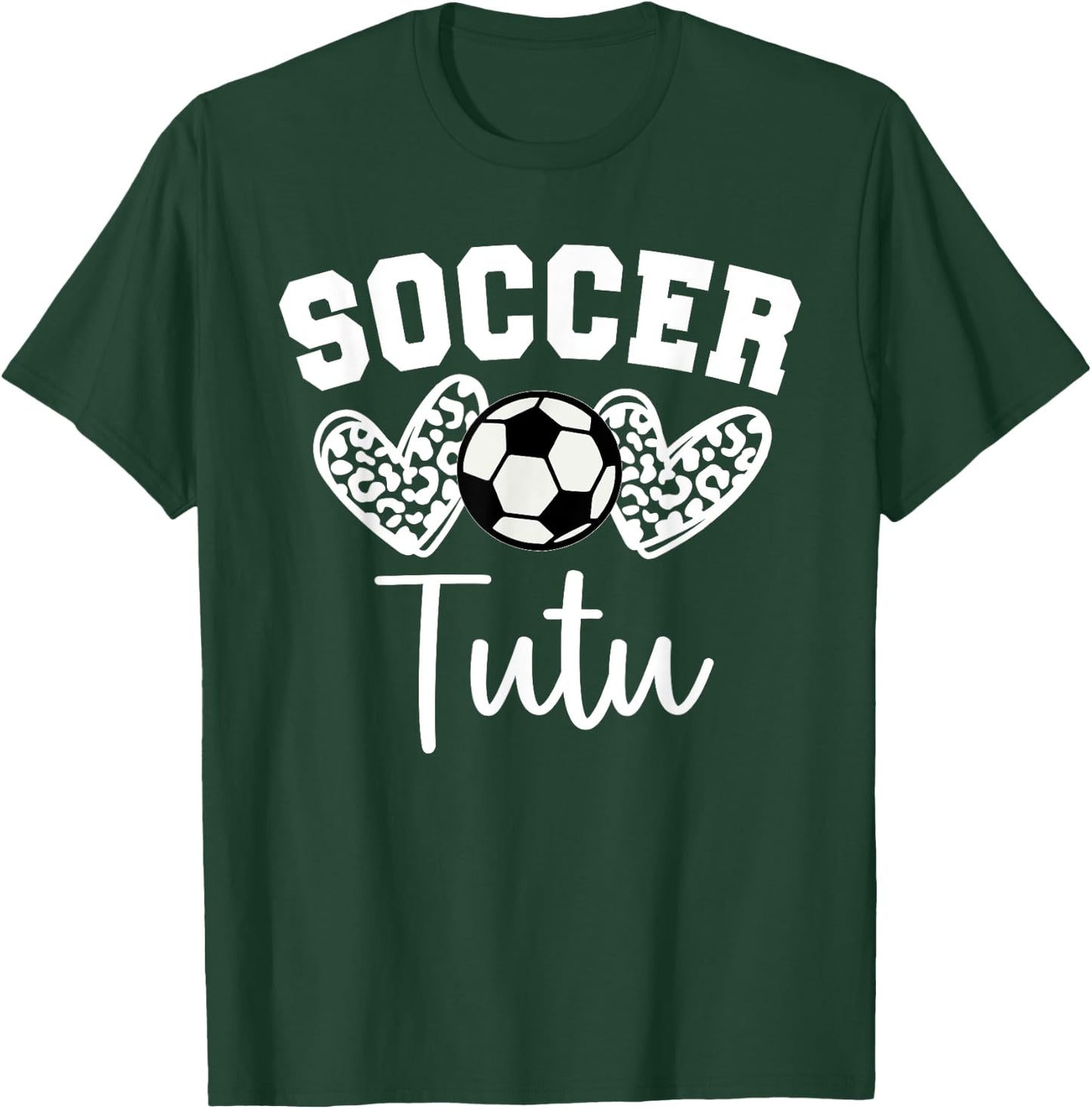 Soccer Tutu Matching Family Soccer T-Shirt - T-Shirt | Forest