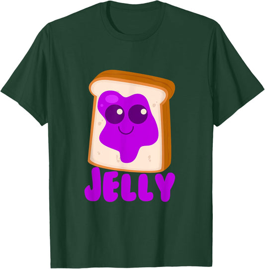 Jelly Matching Halloween Costume Set DIY Peanut Butter T-Shirt - T-Shirt | Forest