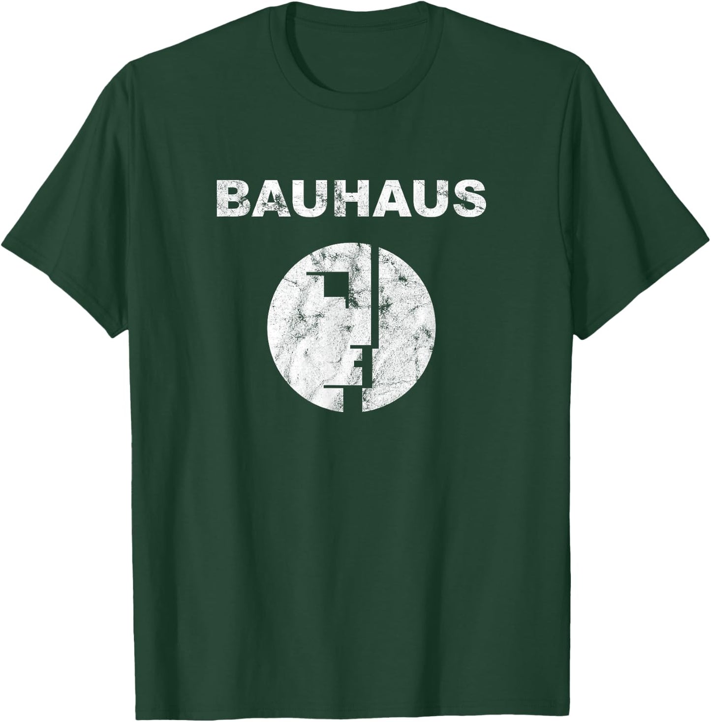 The bauhausART Logo - 100th Anniversary of the Design School T-Shirt - T-Shirt | Forest