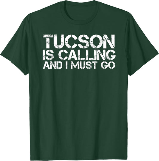 TUCSON AZ ARIZONA Funny City Trip Home Roots USA Gift T-Shirt - T-Shirt | Forest
