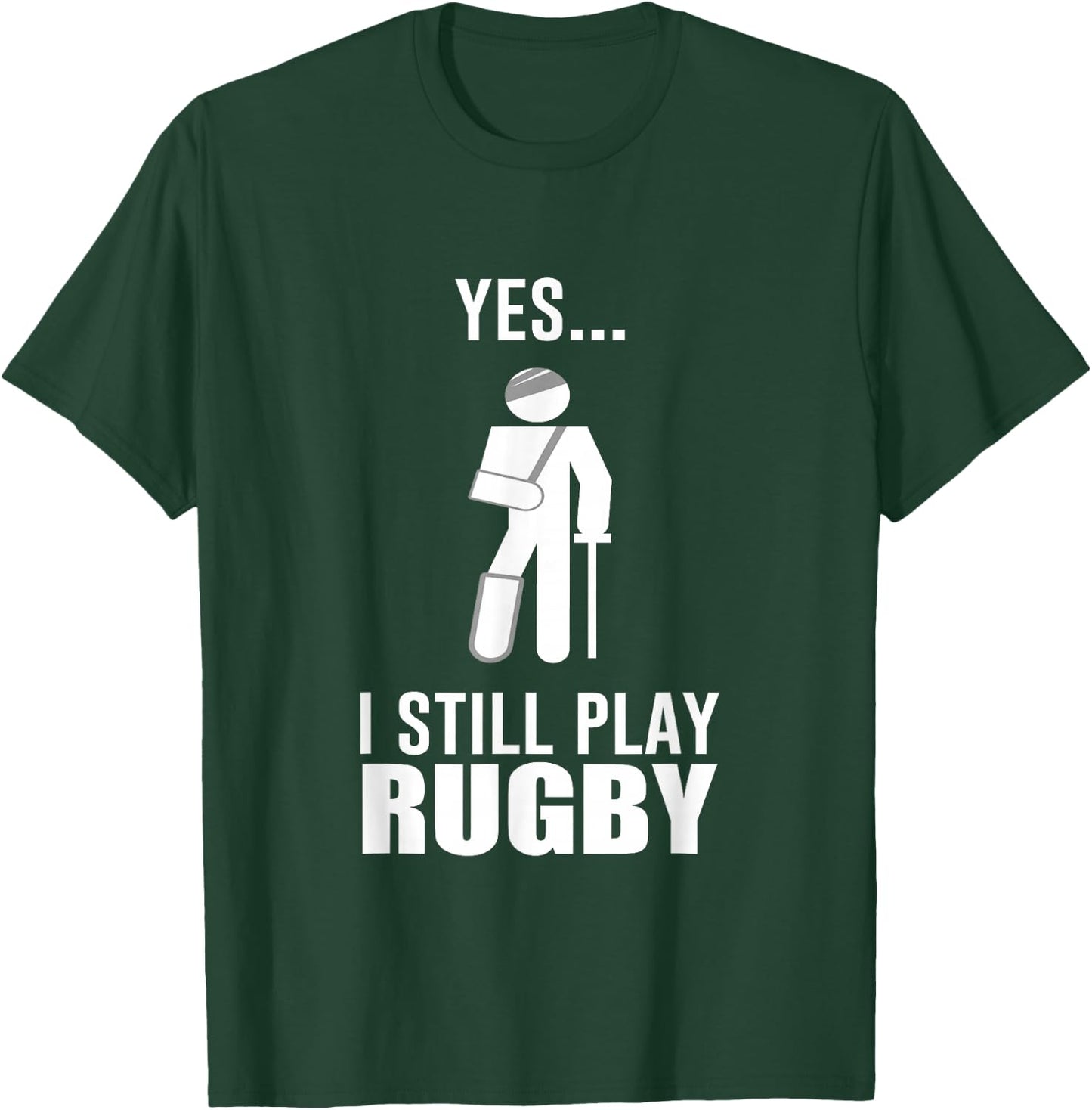 Funny Rugby Definition Team I Still Play Rugby Player T-Shirt - T-Shirt | Forest