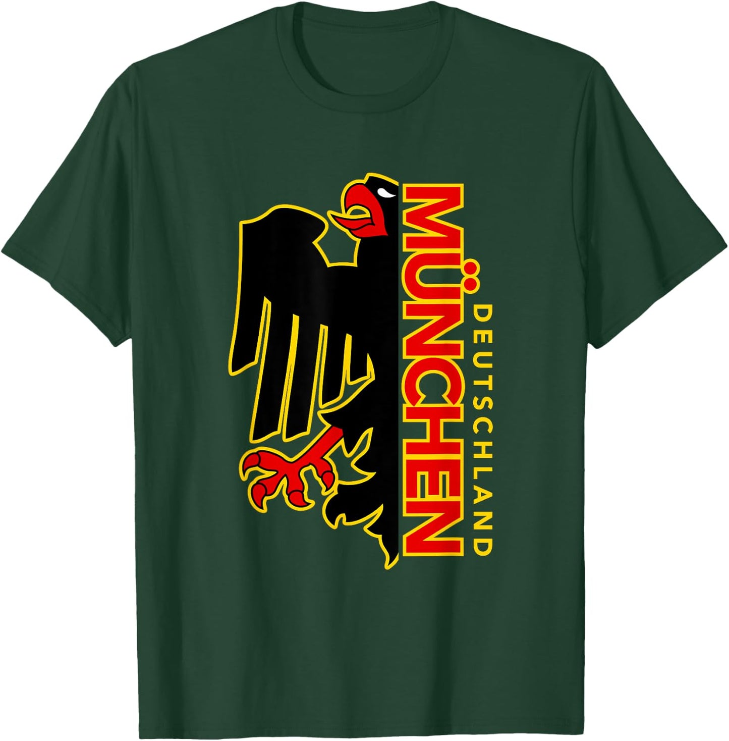Munich Germany Eagle T-Shirt - T-Shirt | Forest