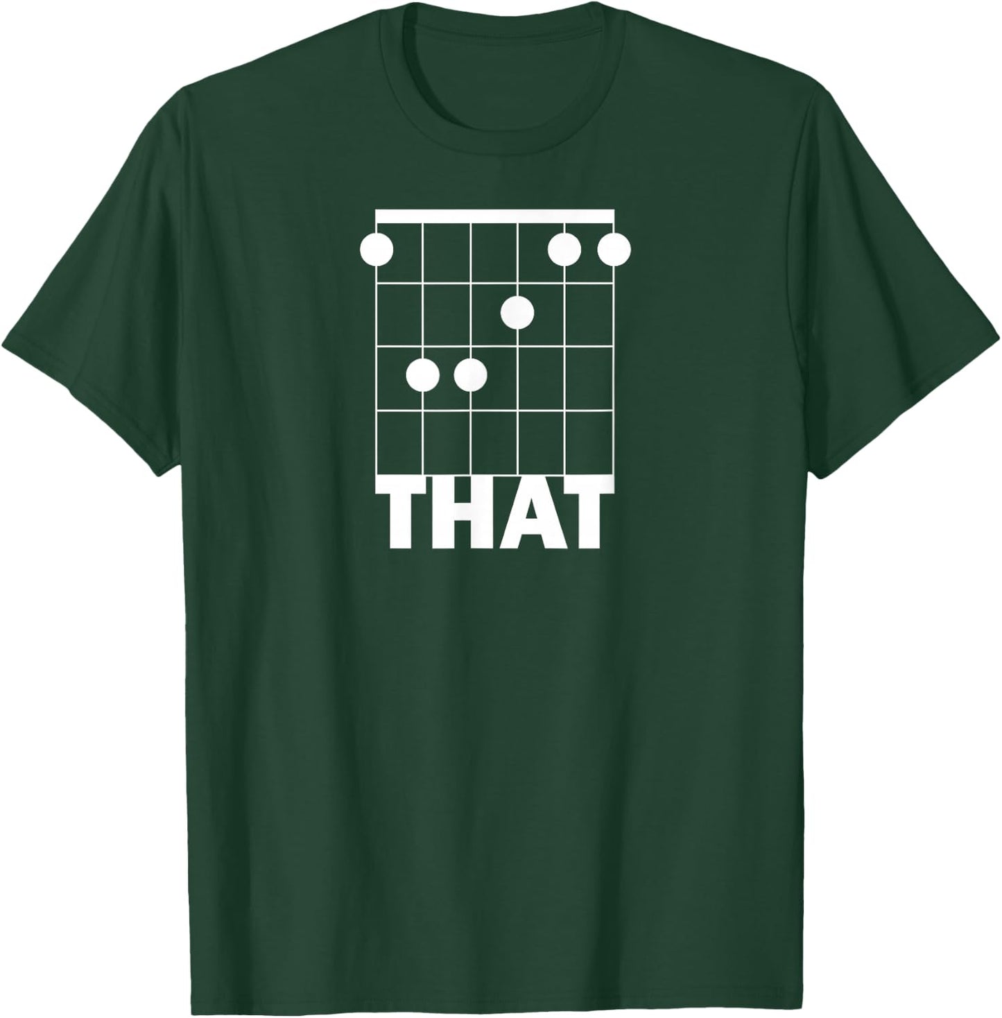 F That Funny Guitar Chord T-Shirt - T-Shirt | Forest