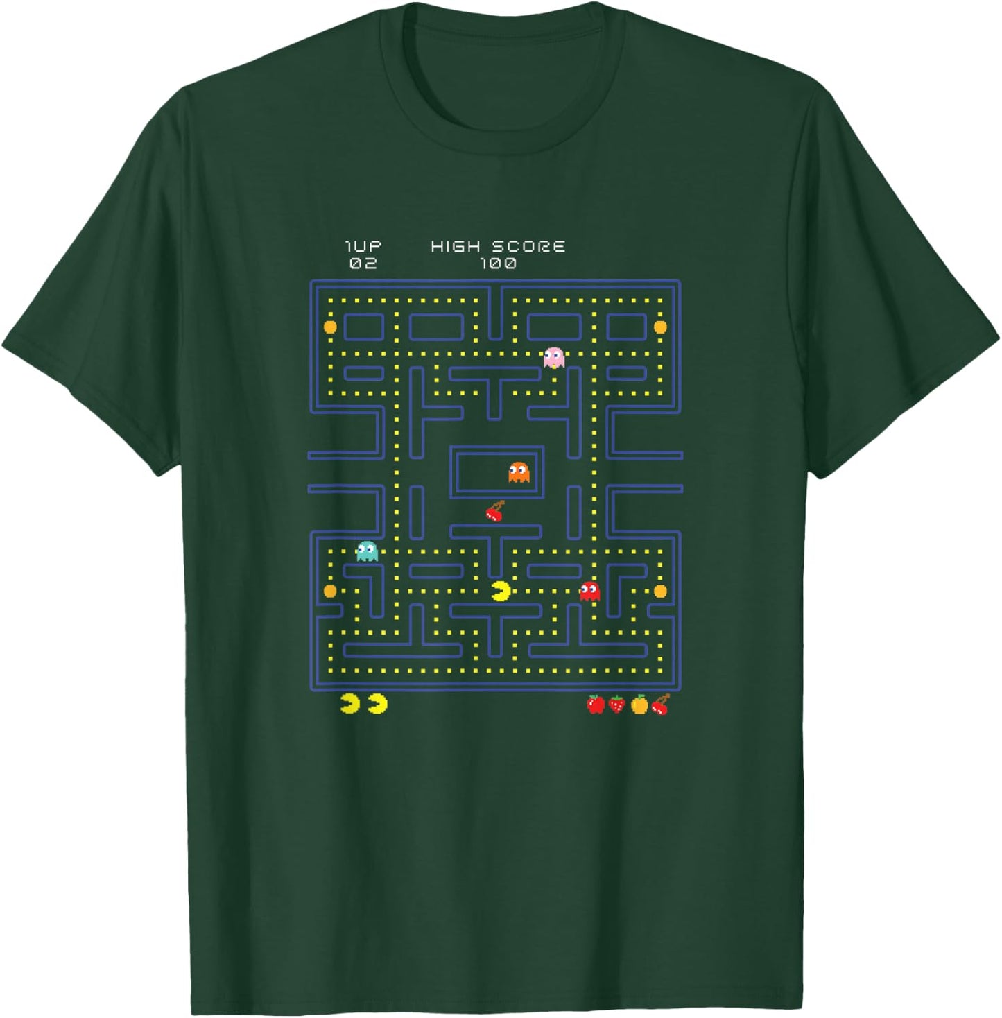 Retro Game Lover's Classic 8-Bit Video Gamer Nostalgia T-Shirt - T-Shirt | Forest