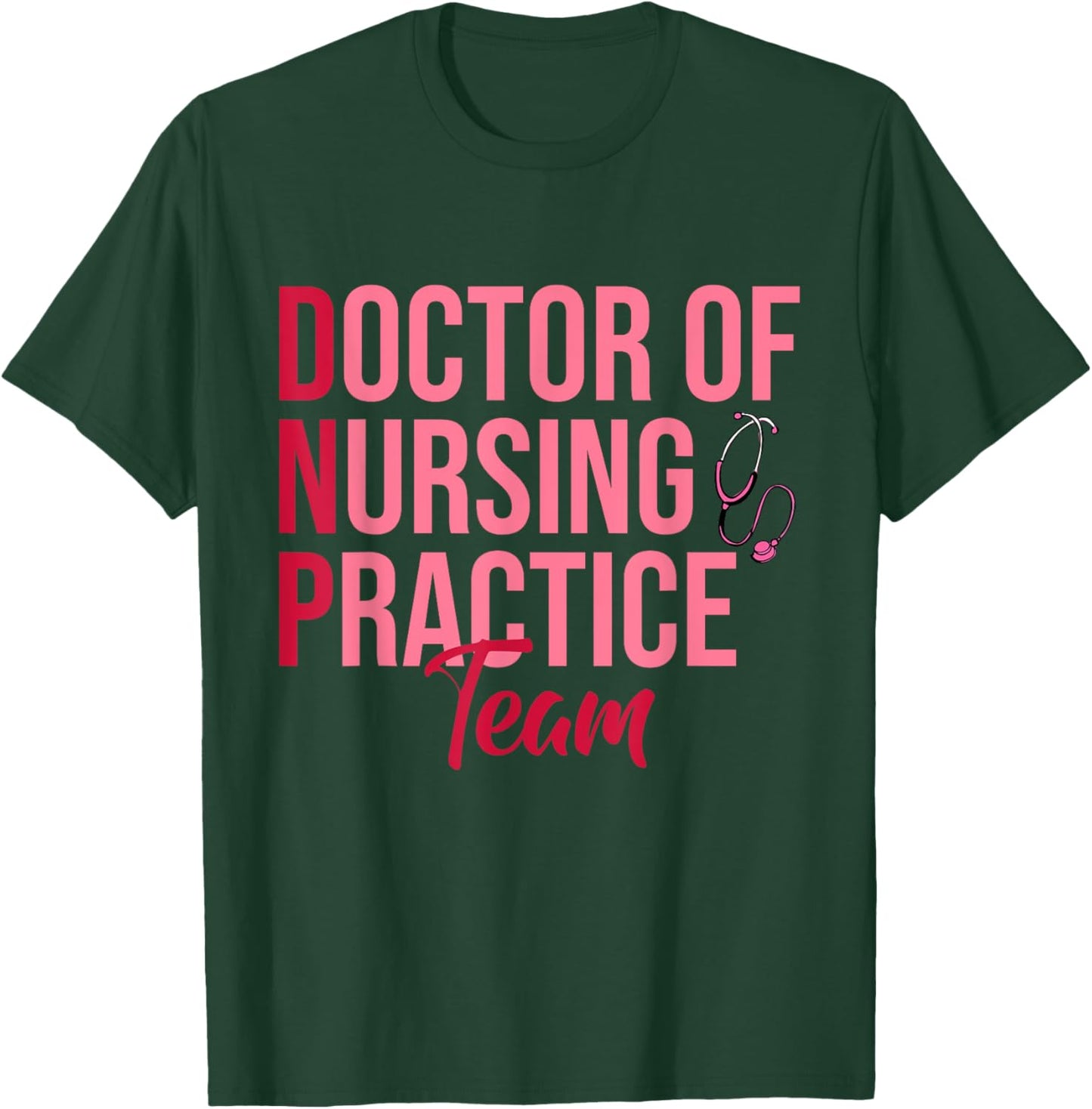 Retro DNP Doctor of Nursing Practice Brain RN Nurse DA1 T-Shirt - T-Shirt | Forest