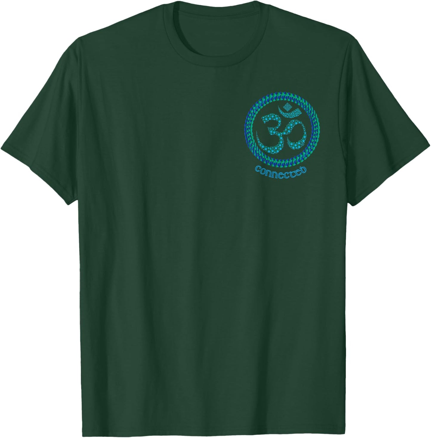 The Ohm, Om or Aum symbol. More artwork on back T-Shirt - T-Shirt | Forest