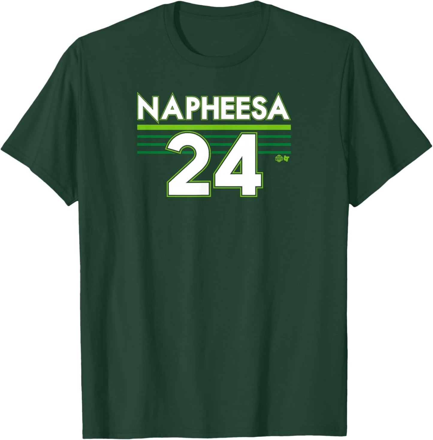 Napheesa Collier - MINN 24 - Minnesota Basketball T-Shirt - T-Shirt | Forest