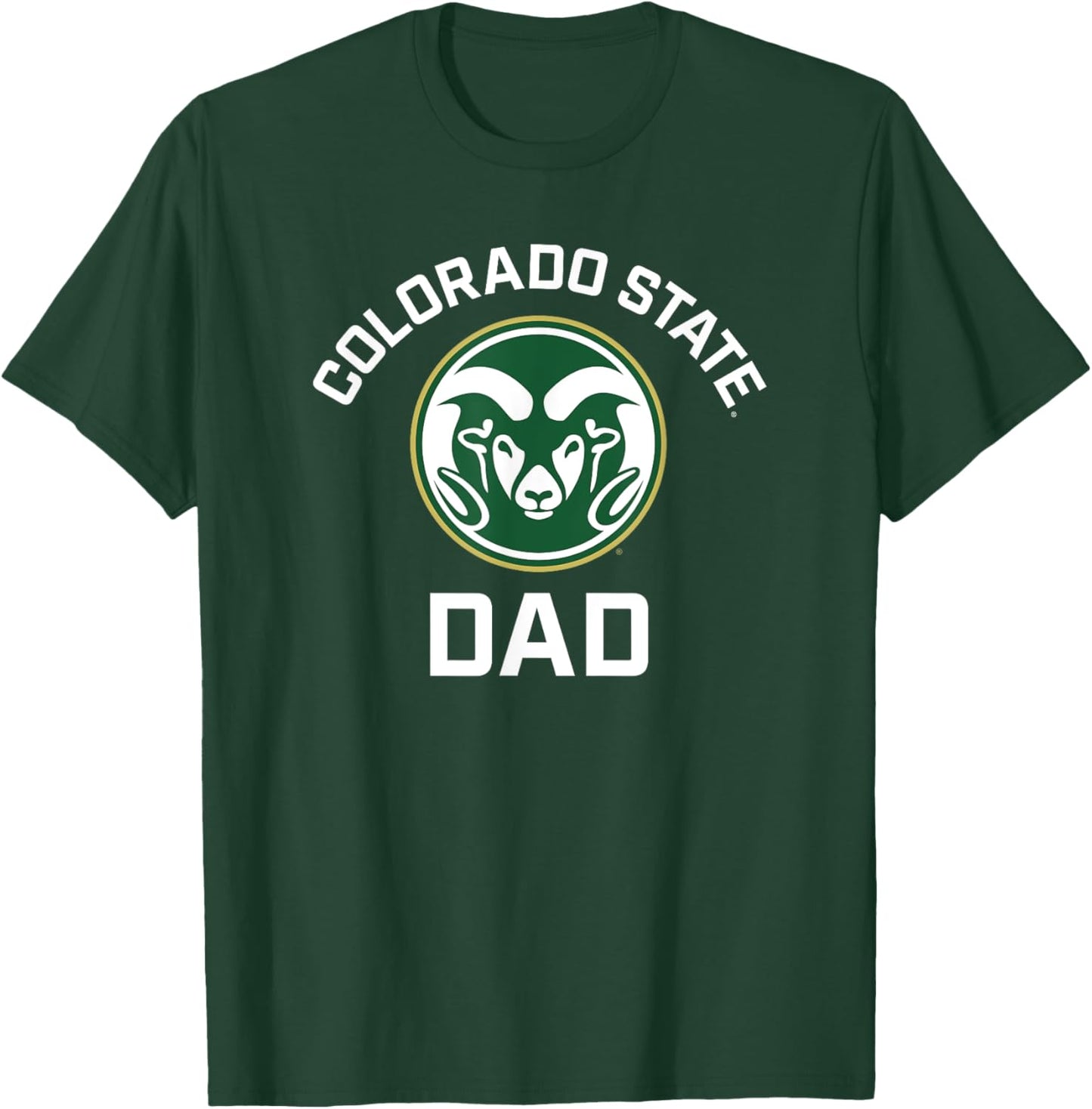 Colorado State University Rams Arched Dad T-Shirt - T-Shirt | Forest