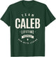 Team Caleb Lifetime Member Funny Name Caleb T-Shirt - T-Shirt | Forest