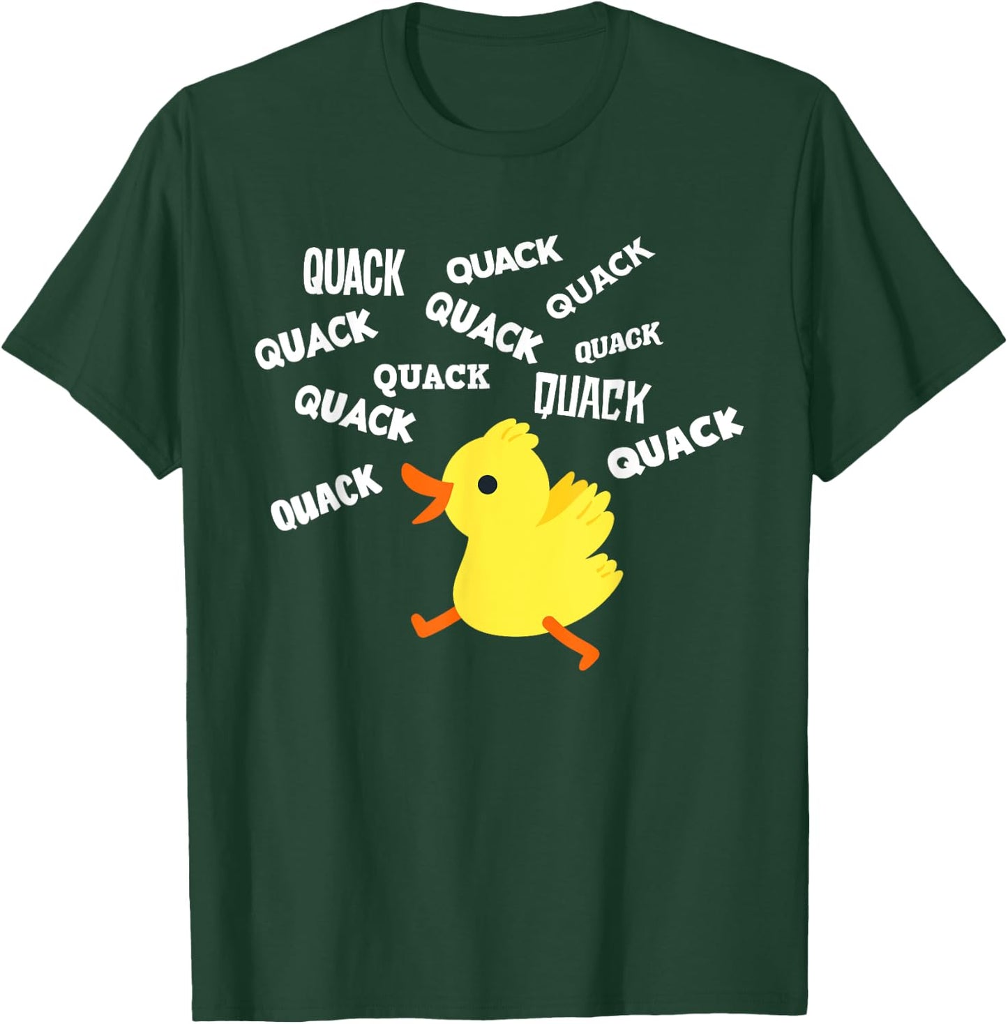 Quack Quack Quack Ducks Owner Farmer Funny Duck T-Shirt - T-Shirt | Forest