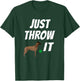 Belgian Malinois Just Throw It Funny Maligator T-Shirt - T-Shirt | Forest