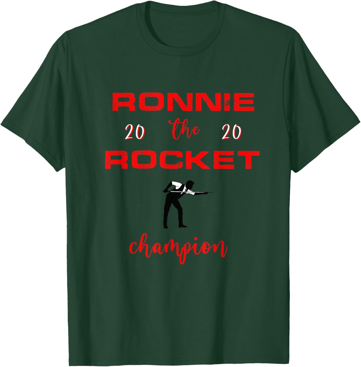 Ronnie Osullivan O'sullivan Snooker 2020 World Champion T-Shirt - T-Shirt | Forest