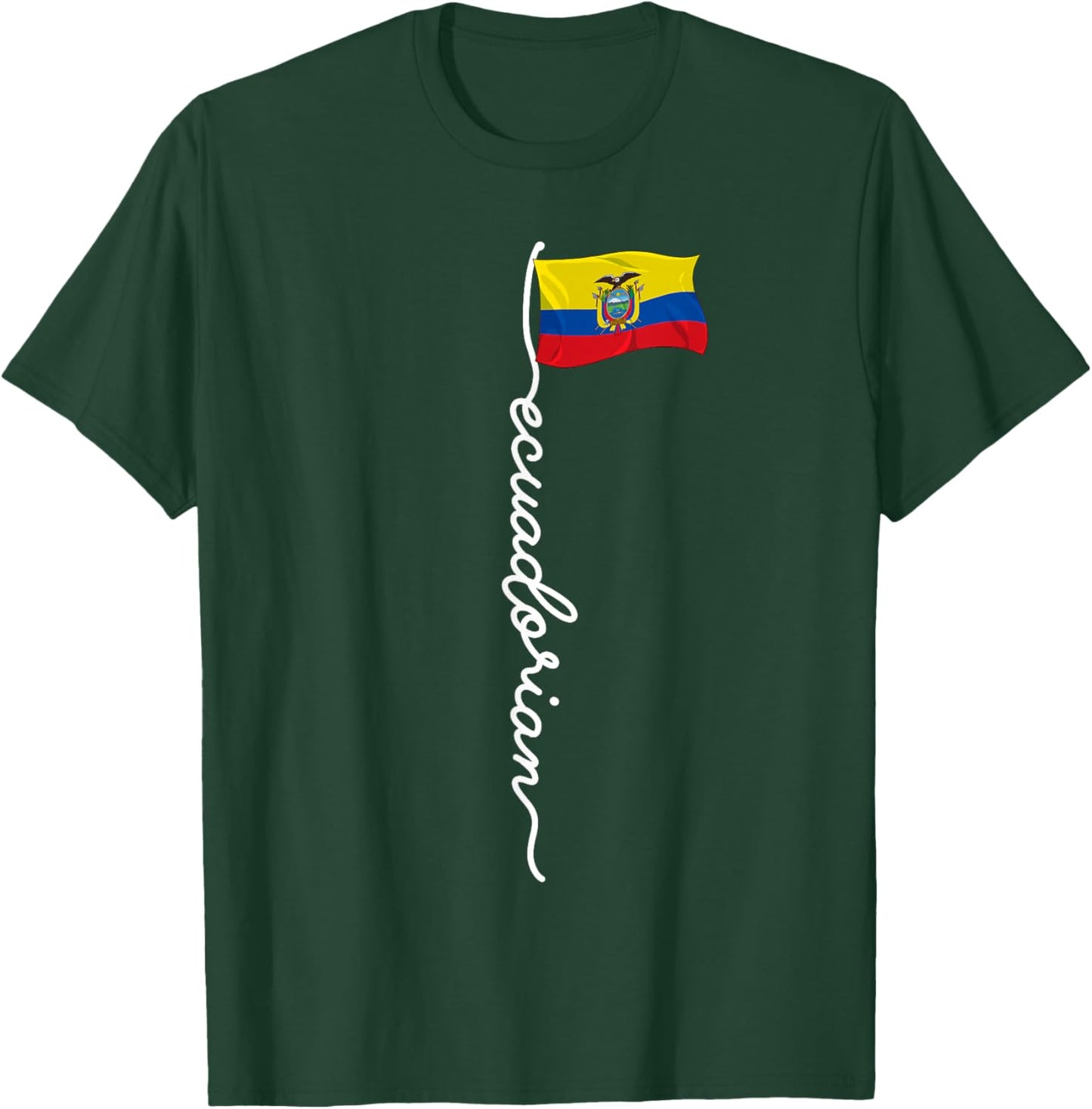 Ecuador Signature Ecuadorian T-Shirt - T-Shirt | Forest