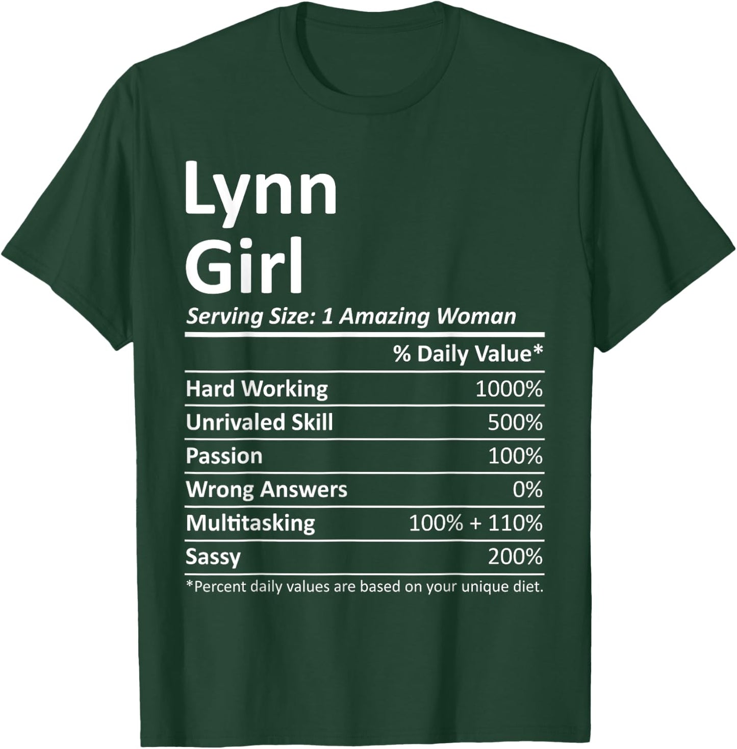 LYNN GIRL MA MASSACHUSETTS Funny City Home Roots USA Gift T-Shirt - T-Shirt | Forest