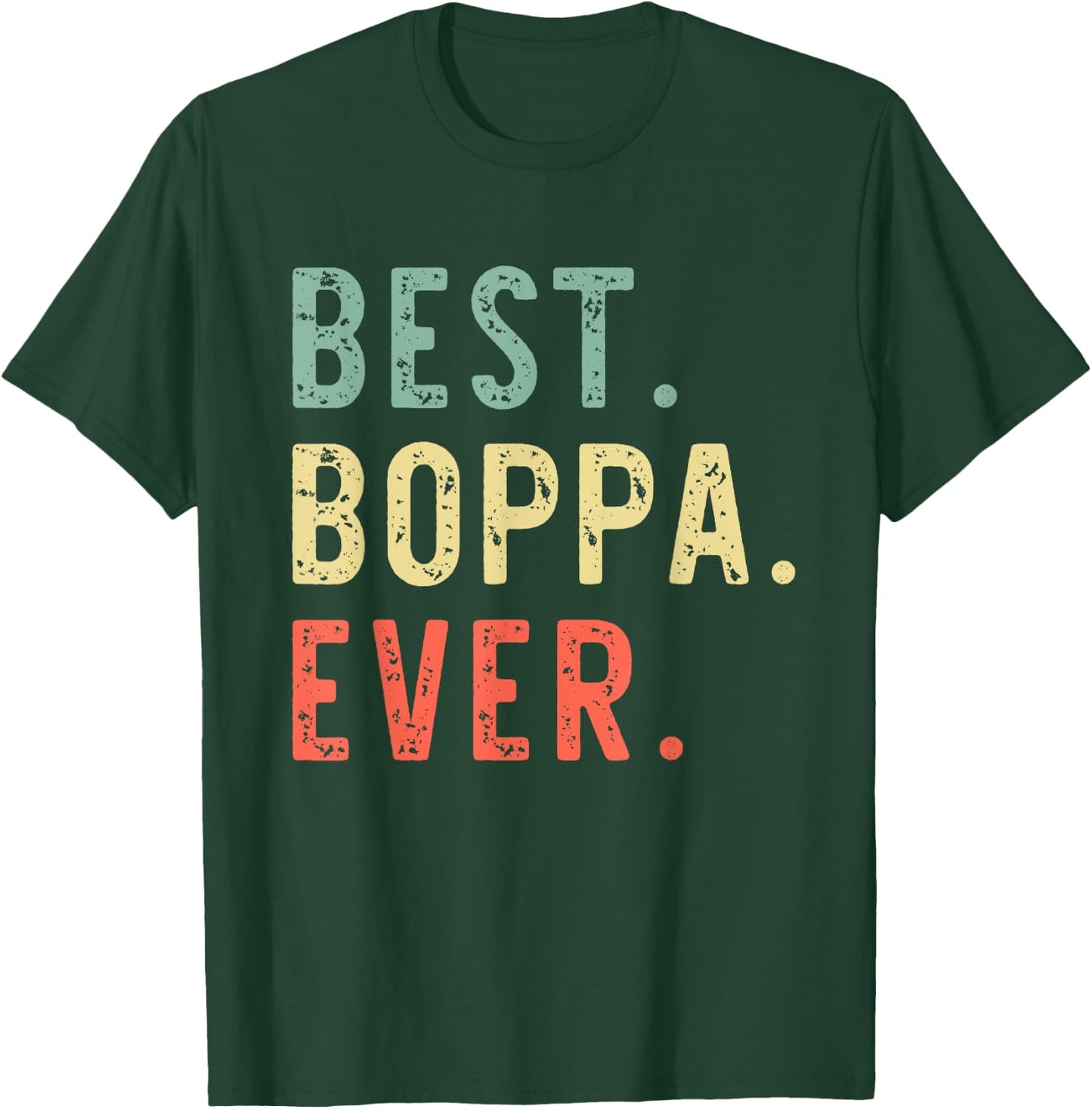 Best Boppa Ever Funny Retro Vintage T-Shirt - T-Shirt | Forest