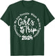 Girls trip 2024 apparently are trouble when we are together T-Shirt - T-Shirt | Forest
