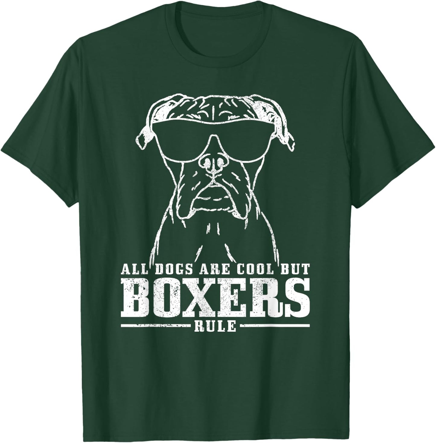 Boxer Saying Funny Dog Boxer Women Girls Kids T-Shirt - T-Shirt | Forest