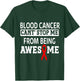 Blood Cancer Awareness Leukemia Warrior Red Ribbon T-Shirt - T-Shirt | Forest