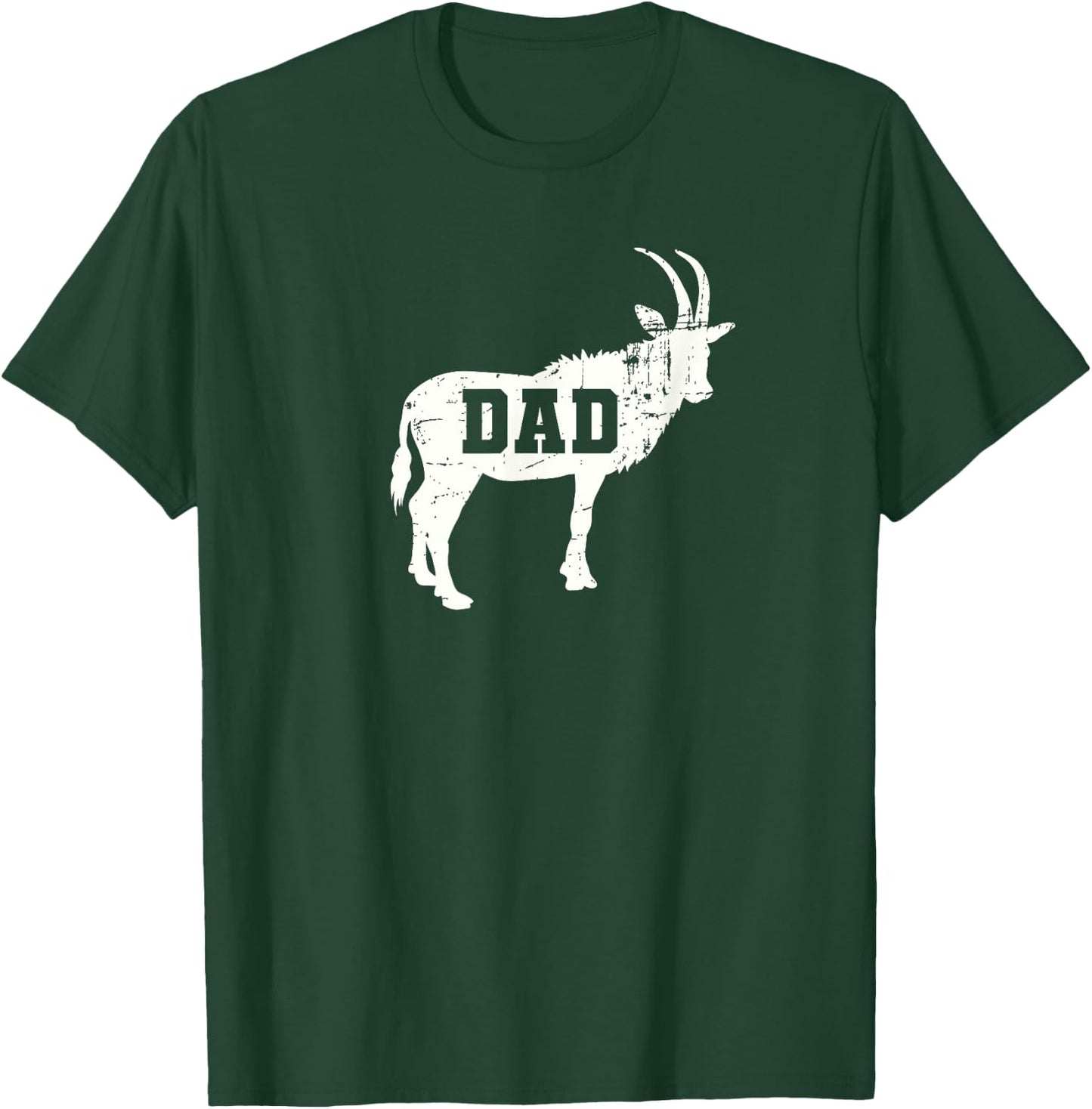 Goat Dad All Time Greatest Vintage T-Shirt - T-Shirt | Forest