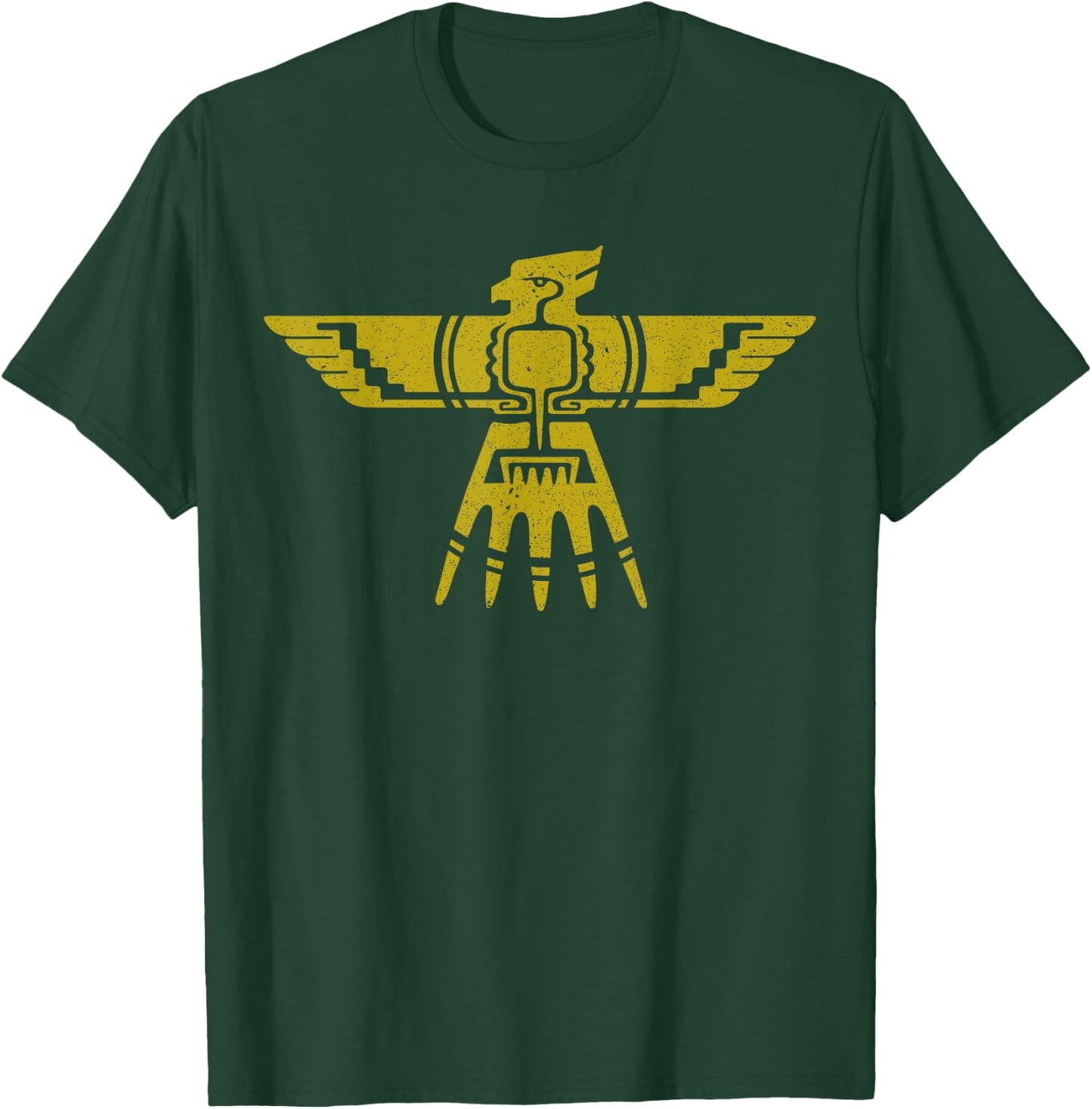 Native American Thunderbird Funny Tribal Art Gift Men Women T-Shirt - T-Shirt | Forest