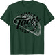 Inhale Tacos Exhale Negativity Funny Yoga Meditation Food T-Shirt - T-Shirt | Forest