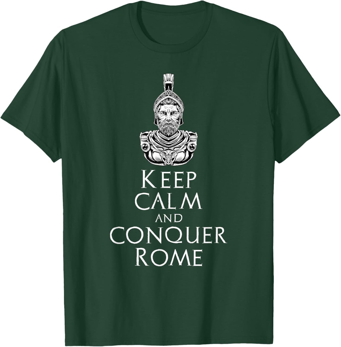 Hannibal Barca - Keep Calm And Conquer Rome - Carthage T-Shirt - T-Shirt | Forest