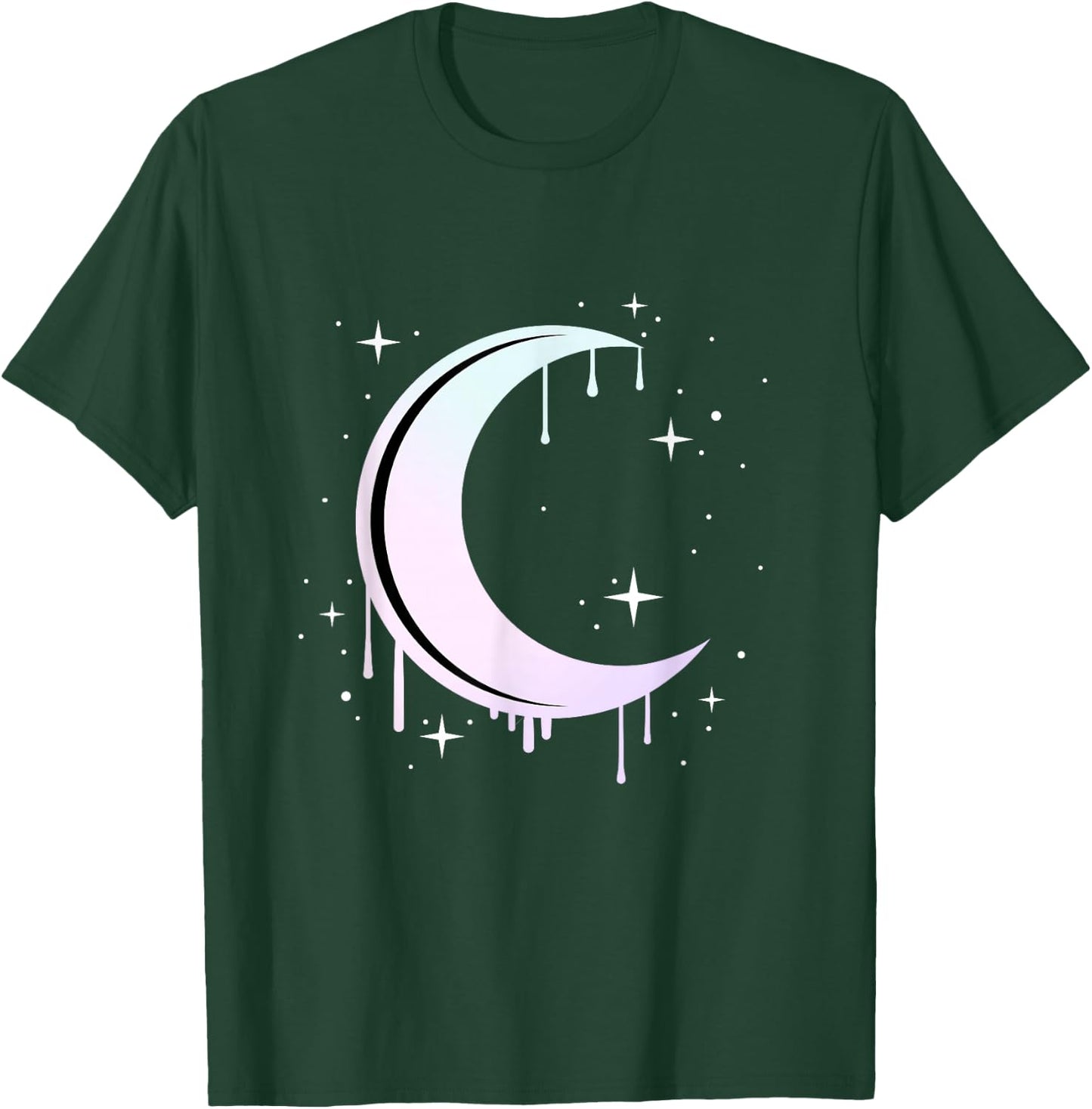 Pastel Moon Kawaii Pastel Goth T-Shirt - T-Shirt | Forest