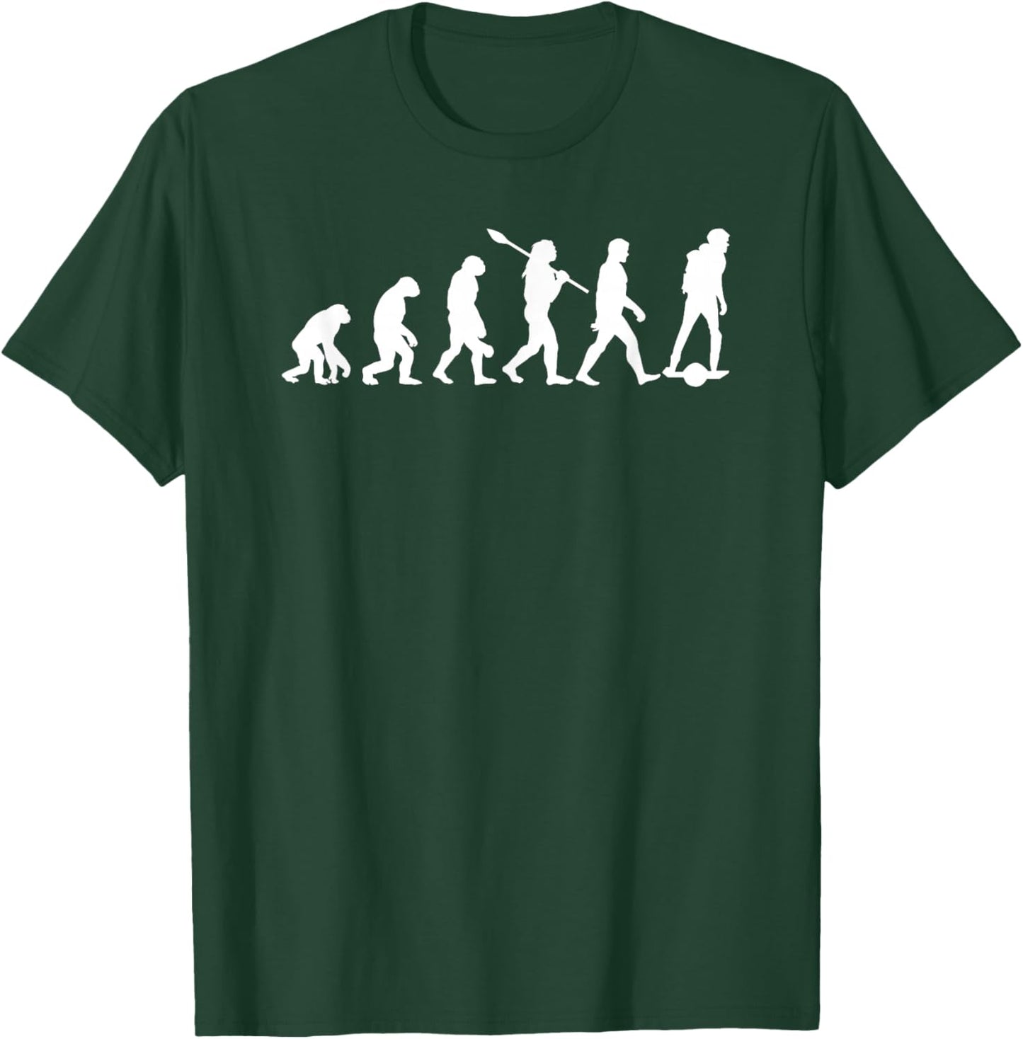 Onewheel Evolution Onewheeling Floating , Small, Black T-Shirt - T-Shirt | Forest