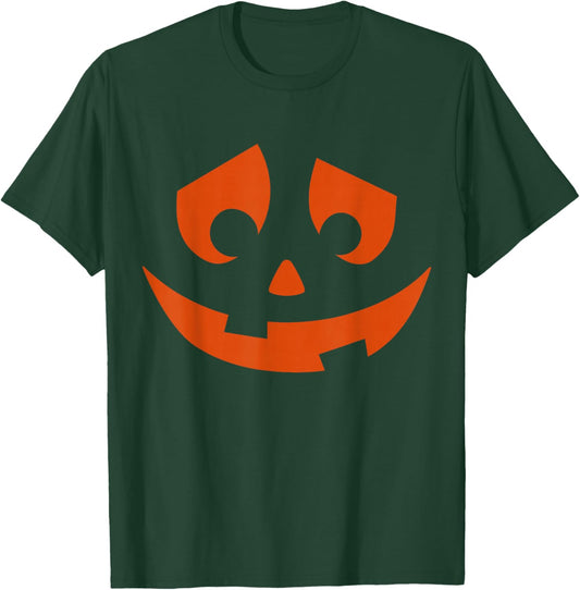 Vintage Jack o Lantern Jackolantern Pumpkin Face Halloween T-Shirt - T-Shirt | Forest